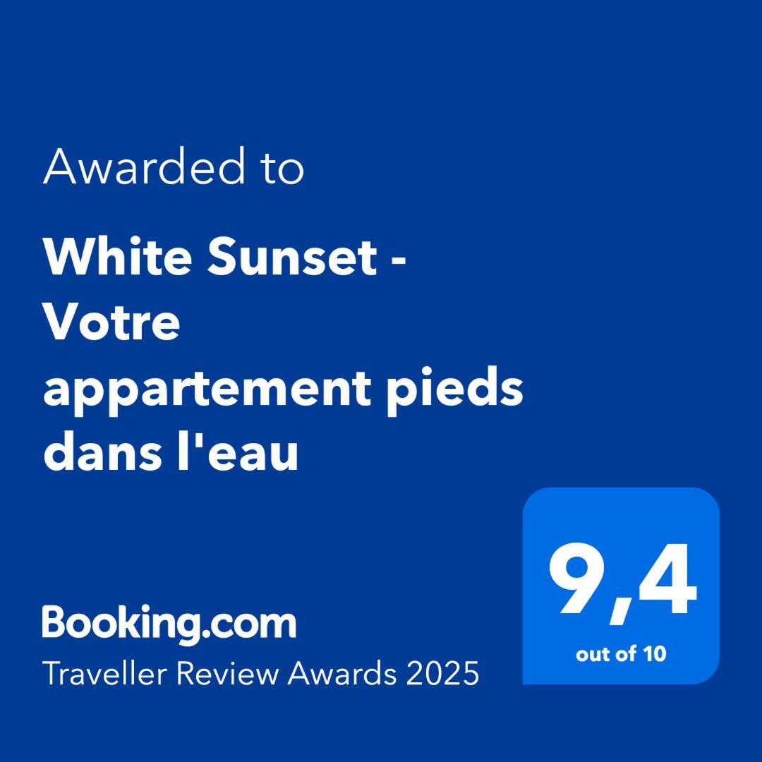 White Sunset - Votre Appartement Pieds Dans L'Eau Trois Bassins Exterior photo